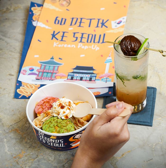 Salah satu menu yang ada di 60 Seconds to Seoul dari Archipelago