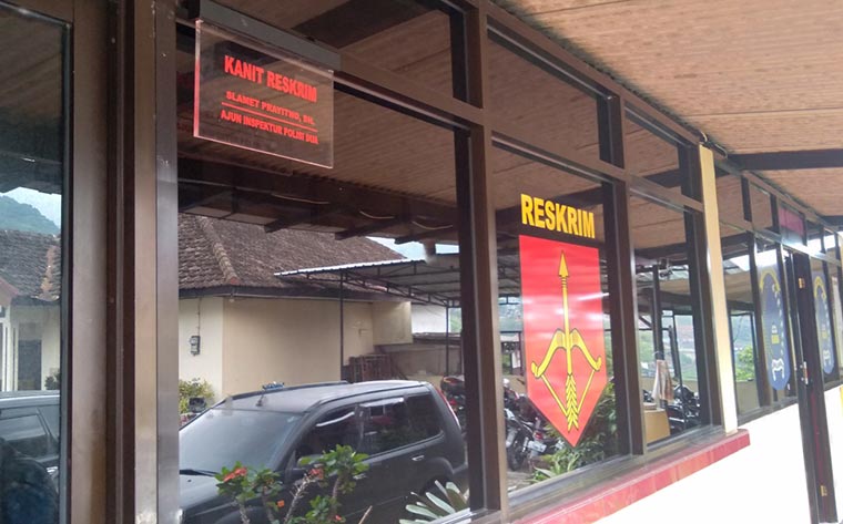 Kantor Polsek Prigen, Kabupaten Pasuruan.