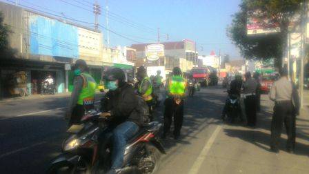 Gelar operasi Patuh Semeru 2017 di Jombang.