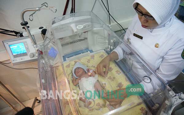 Bayi yang lahir di tanggal kabisat di RSUD Kabupaten Jombang