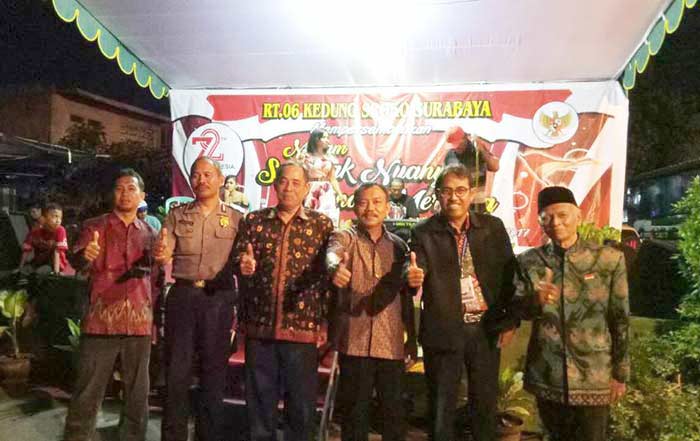 "Semarak Nyanyian Tanah Merdeka" di Kedung Sroko Pacar Kembang Tambaksari Surabaya