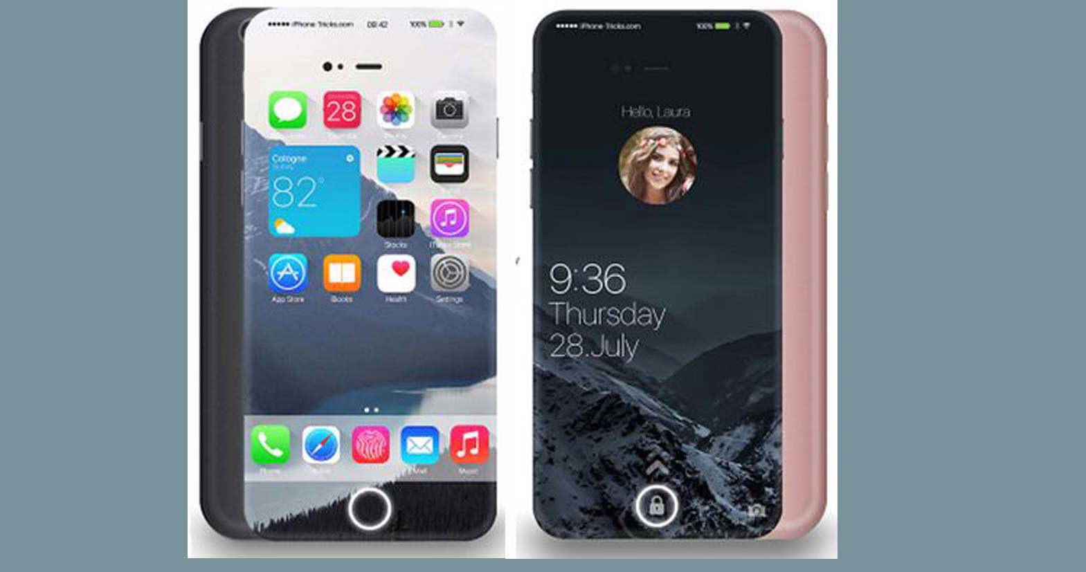 7 iPhone Disiapkan untuk Konsep Video Dramatik