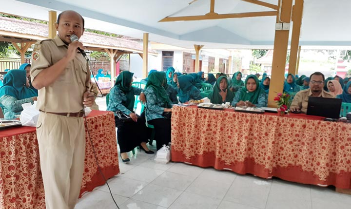 Suasana kegiatan sosialisasi metrologi.