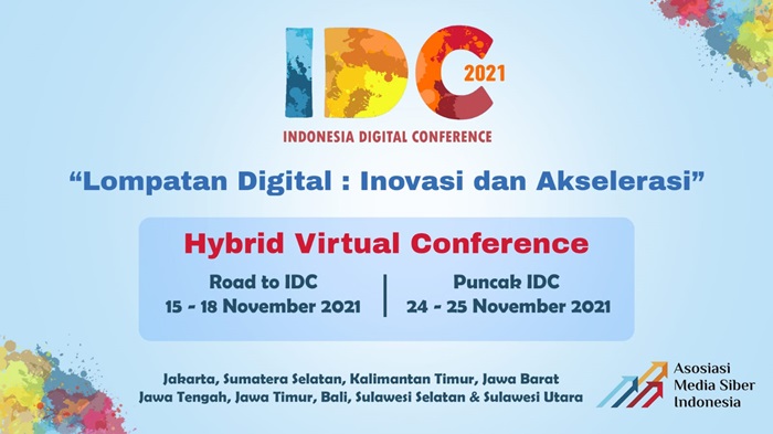 Indonesia Digital Conference (IDC) AMSI 2021.