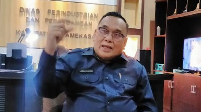 Kepala Disperindag Pamekasan, Achmad Sjaifuddin.