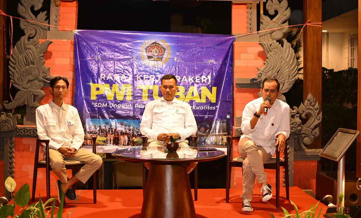 Raker PWI Tuban 2025 Rumuskan Penguatan Organisasi dan Perlindungan Wartawan