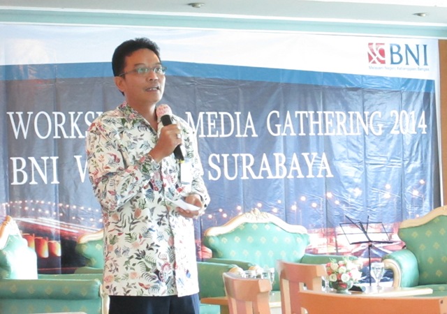CEO BNI Kantor Wilayah Surabaya Dasuki Amsir