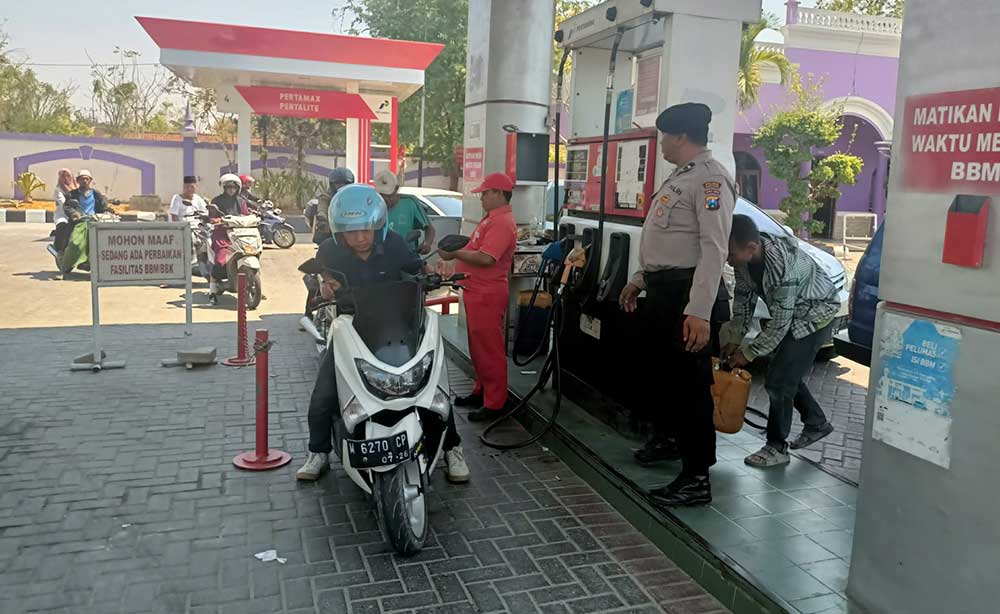 Polres Pamekasan Warning SPBU untuk Tidak Curang Jelang Mudik Lebaran
