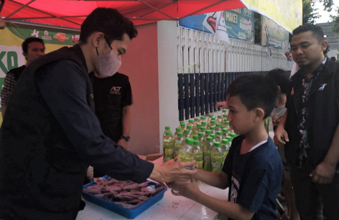 ACT dan MRI Kediri Bangun Posko Peduli Ramadan