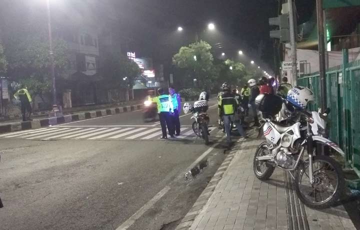 Sasar Balap Liar, Tim Delta Speed Kembali Razia Jalan Jenggolo