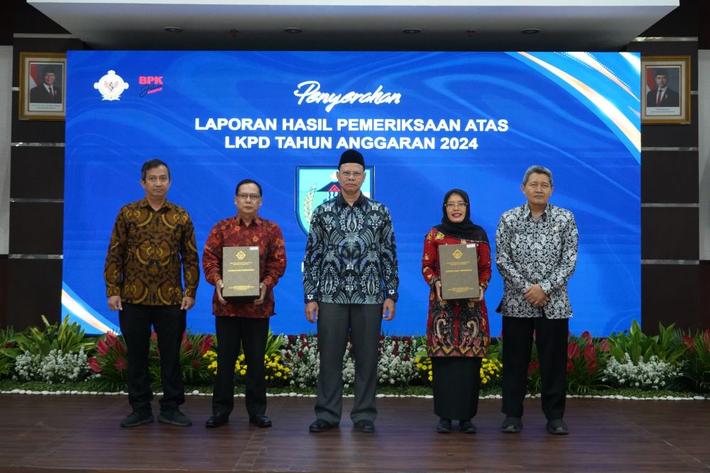 Pemkab Kediri Kembali Raih Opini WTP ke-9 Beruntun dari BPK Jatim