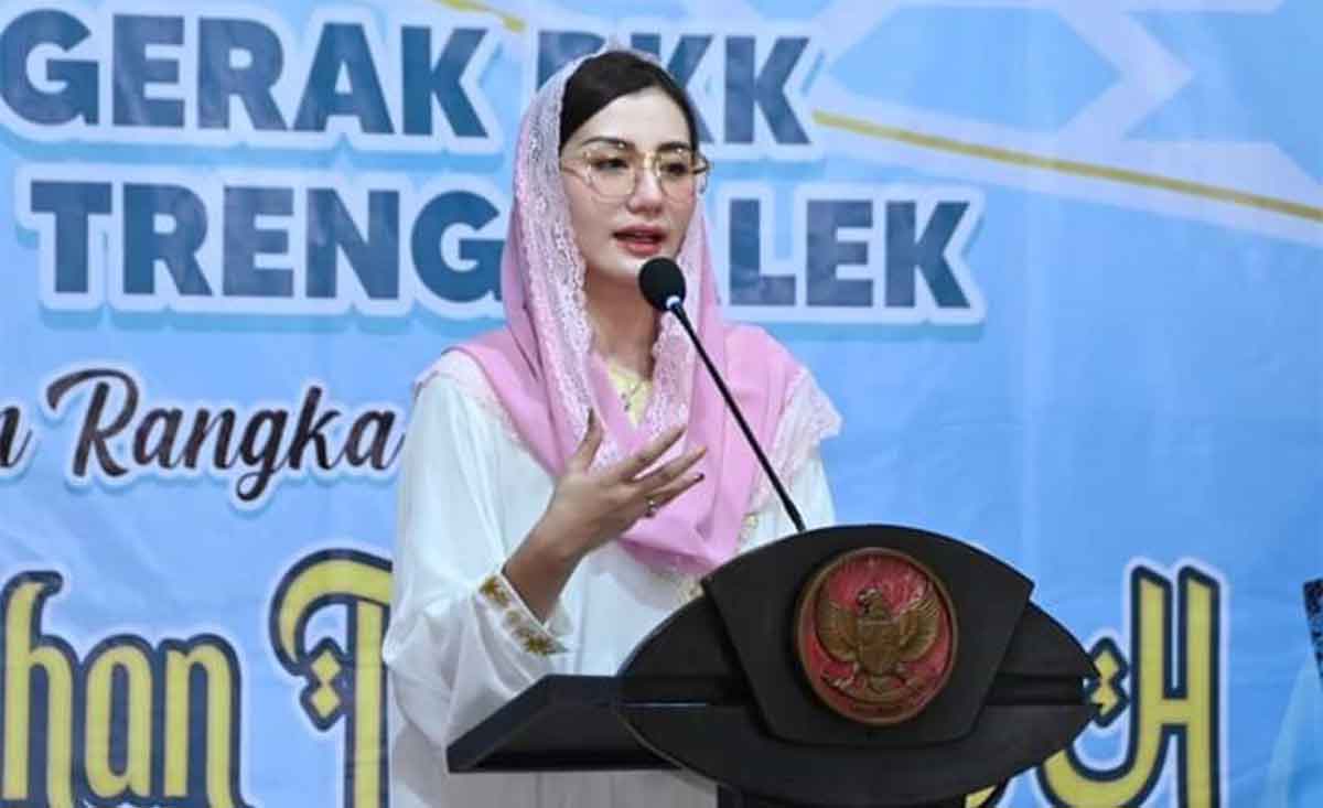 Ketua TP PKK Trenggalek, Novita Hardini.
