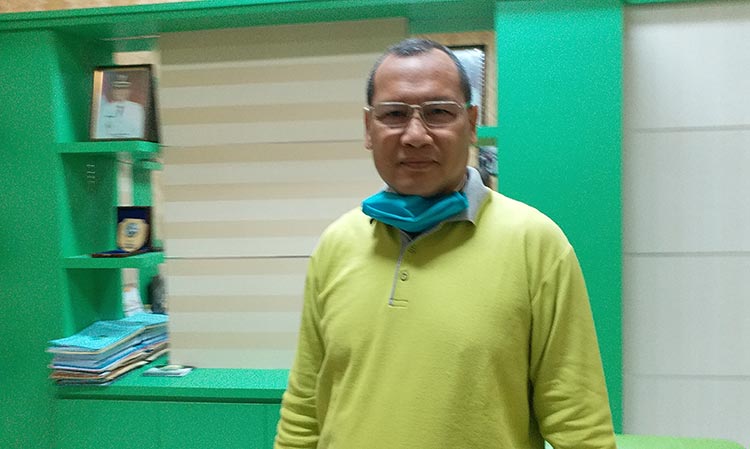 H. Sudiyo, Kepala Dinas Kesehatan Bangkalan.