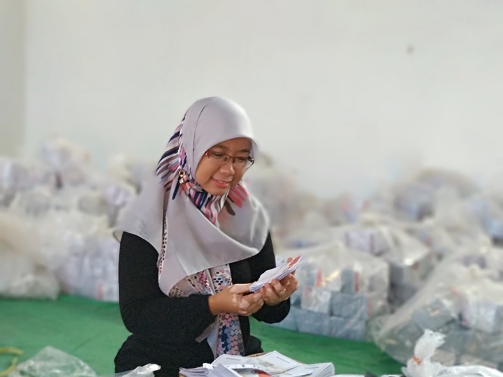 Divisi Teknis KPU Pacitan Sulistyorini.
