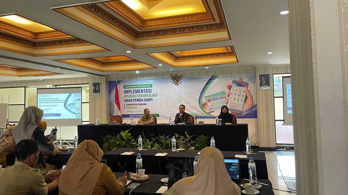 Implementasi ARIP atau Aplikasi Rekonsiliasi Iuran Pemda tahun ini yang digelar BPJS Kesehatan Mojokerto.