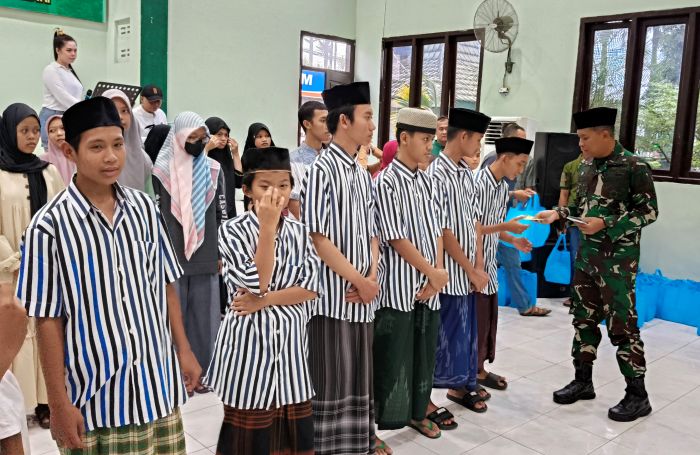 Kodim 0809 Kediri Gelar Buka Puasa Bersama dan Santunan Anak Yatim