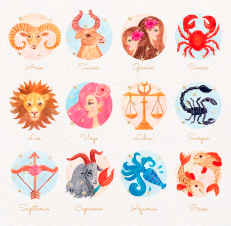 Ilustrasi ramalan zodiak