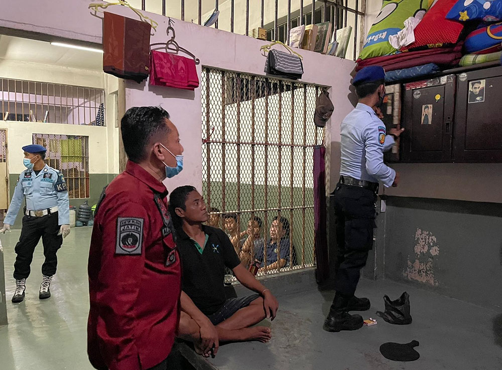 Tim Satops Patnal Korwil Madura Sidak Lapas Narkotika Kelas II A Pamekasan