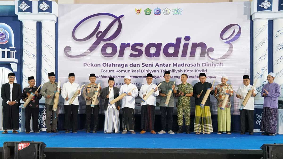Buka Porsadin ke-3, Wakil Wali Kota Kediri Tekankan Peran Madrasah Diniyah Bangun Karakter Bangsa