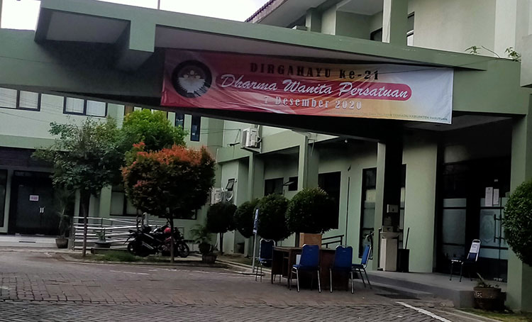 Kantor baru DPMPT Kabupaten Pasuruan yang sudah ditempati. (foto: ist)