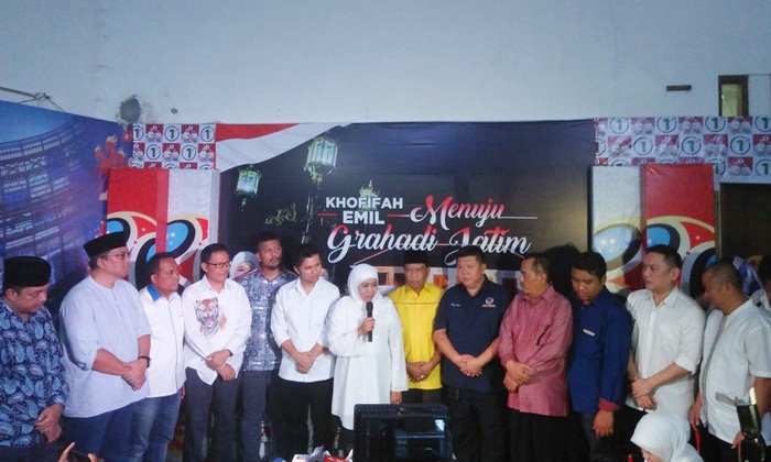 Khofifah Bersyukur Unggul Versi Hitung Cepat