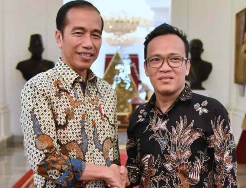 Immanuel Ebenezer (kanan) dan Presiden ke-7 Jokowi. Foto: istimewa