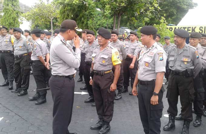 Polres Tuban Kerahkan 607 Pasukan untuk Pengamanan Pilkades Serentak