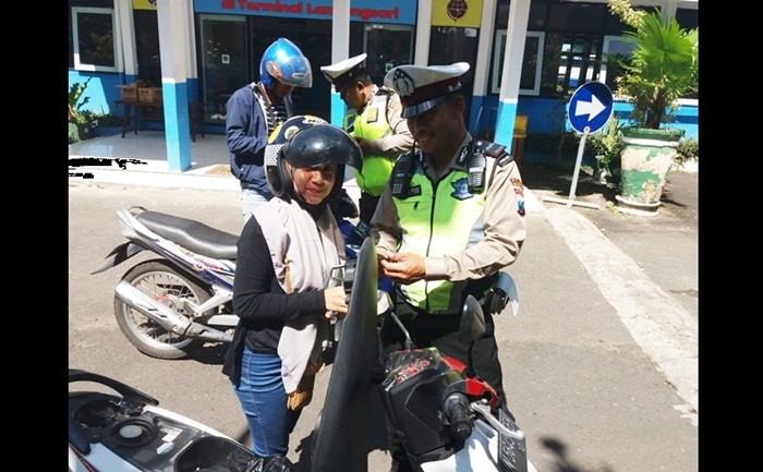 54 Pelanggar Terjaring Operasi Sadar Keselamatan 2019 Polres Malang Kota