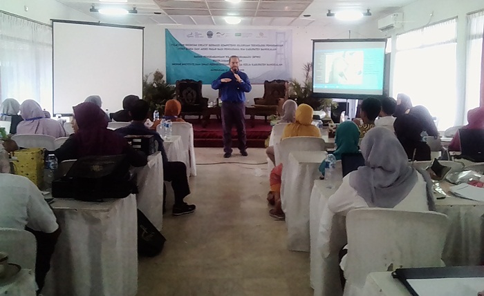 Suasana saat pelatihan berlangsung.