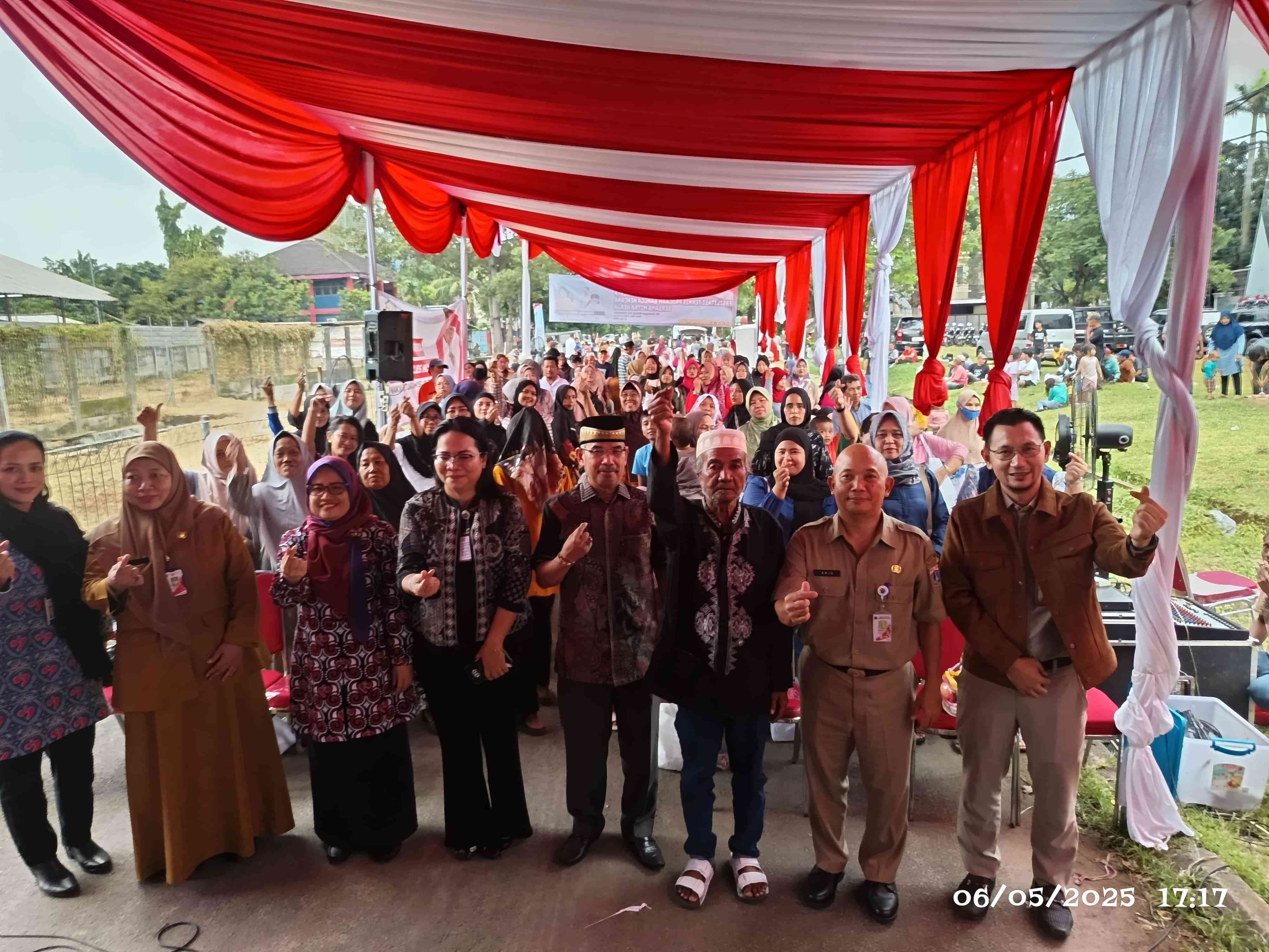 BKKBN menggelar sosialisasi program Bangga Kencana bersama mitra kerja di Jalan Kembangan Sakti Rt 03 Rw 03 Kelurahan Kembangan Selatan Kecamatan Kembangan, Kota Adm Jakarta Barat, Selasa 6 Mei 2025 lalu. Foto: ist