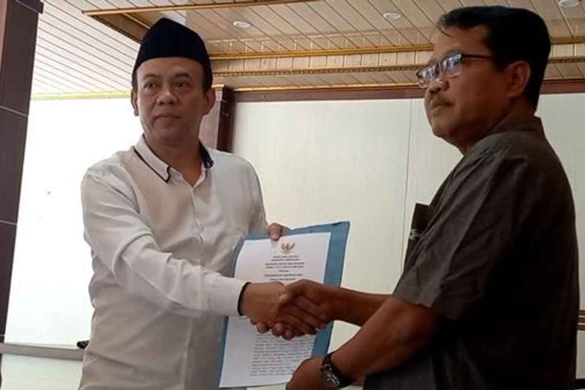 Perangkat desa yang diduga dihamili oleh kades mengundurkan diri. Foto: Adhar Muttaqin/detikJatim