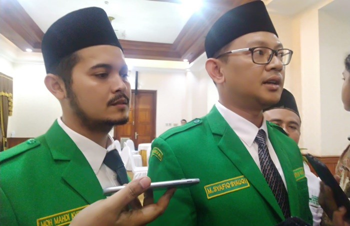Ketua PW GP Ansor Jawa Timur, M. Syafiq Syauqi (kanan). foto: istimewa