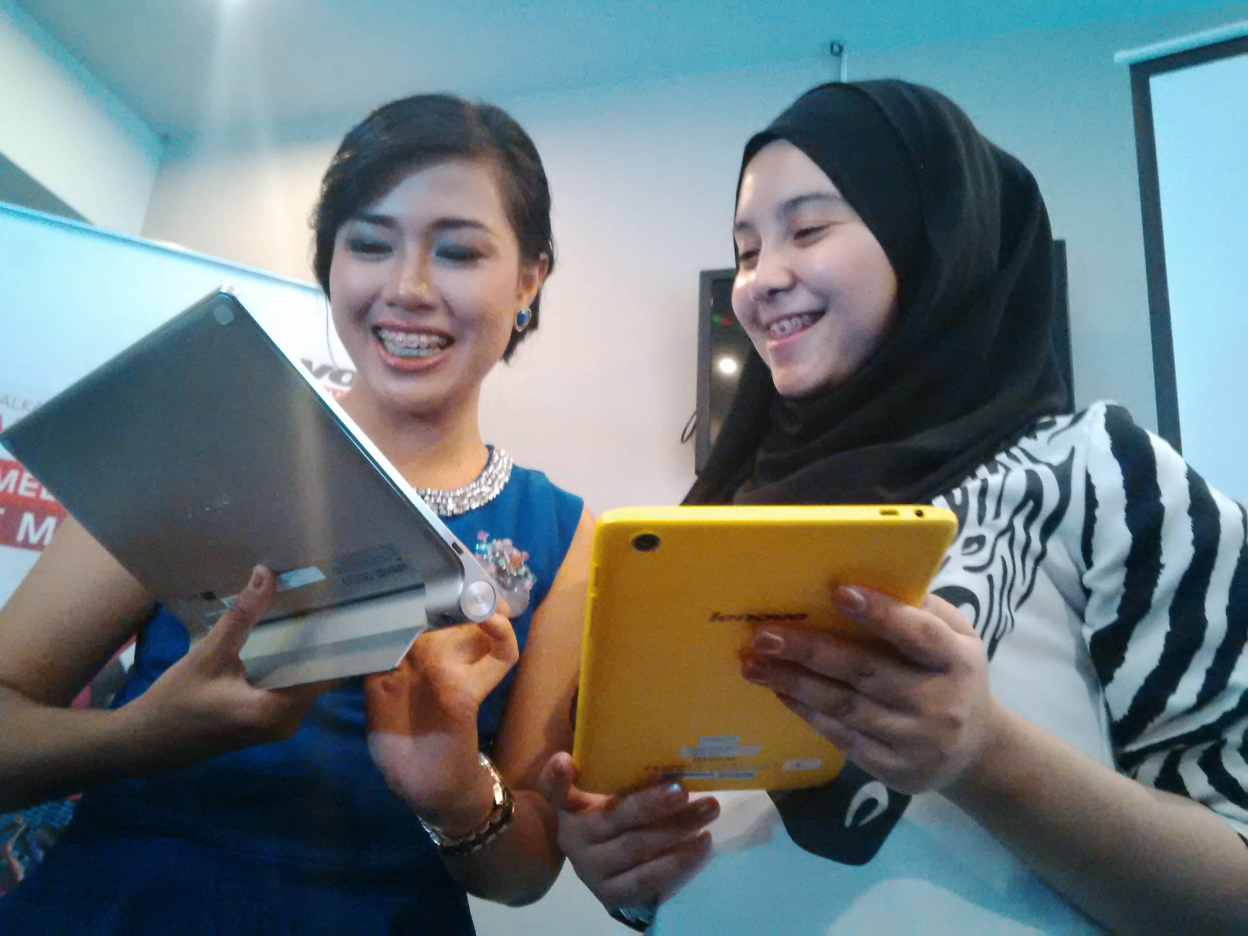TUMBUH. Lenovo meyakini market tablet masih akan terus tumbuh. foto : nisa/bangsaonline