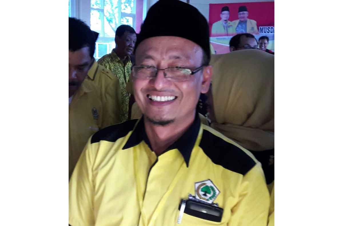 Ketua DPD Golkar Gresik, Ahmad Nurhamim.