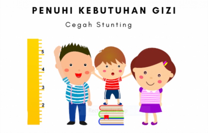 Ilustrasi stunting.