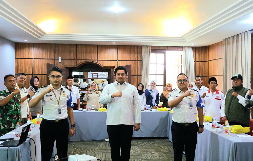 Pengukuhan Desa Nogosari, Kecamatan Pandaan, Kabupaten Pasuruan, sebagai Desa Binaan Imigrasi. Foto: Kantor Imigrasi Pasuruan for BO