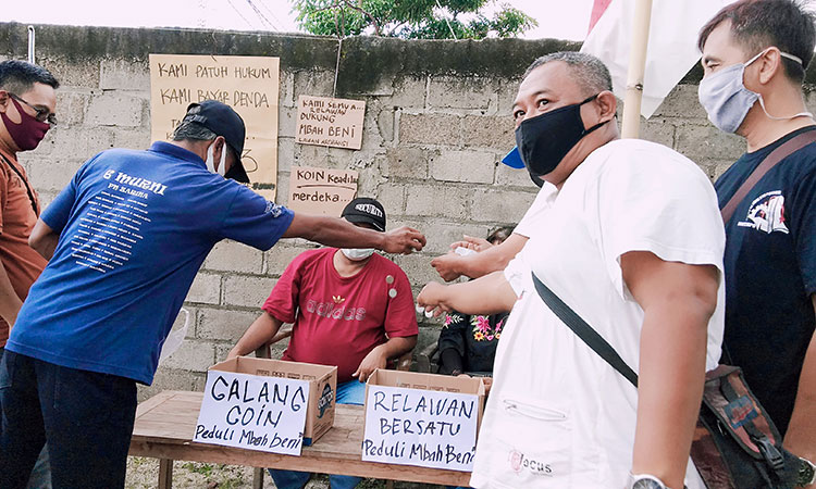 Bebas Bersyarat, Relawan Galang Koin untuk Mbah Beni