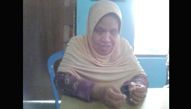 Dr. H. Murtini, SH, MM, saat berada di Pacitan. 