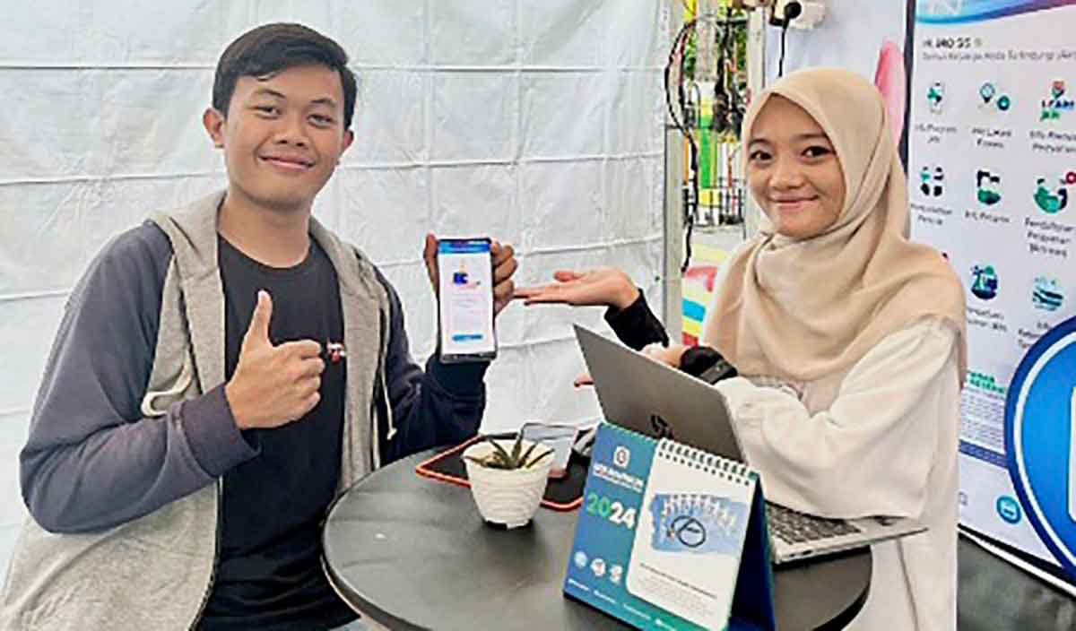Reihan, warga Madiun sebagai salah satu peserta program JKN atau Jaminan Kesehatan Nasional dari BPJS Kesehatan.