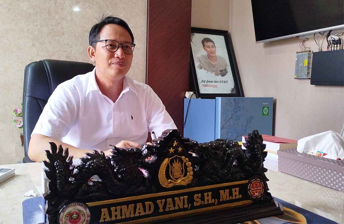 Kasatresnarkoba Polres Jombang, AKP Ahmad Yani.