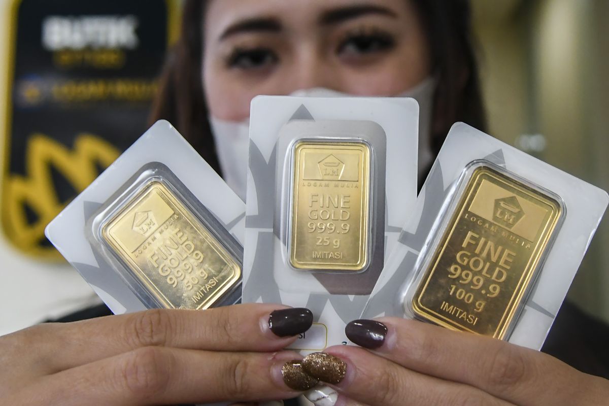 Emas Antam Turun, Simak Harga Terbaru Hari ini Sabtu 8 Maret 2025