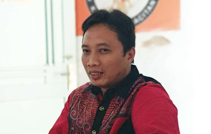 Agus Hariyanto, Divisi Hukum, Data, dan Informasi Bawaslu Pacitan.
