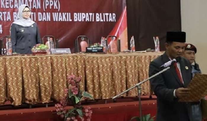 Kawal Pilkada 2024, Bupati Blitar Minta PPK Jujur dan Profesional