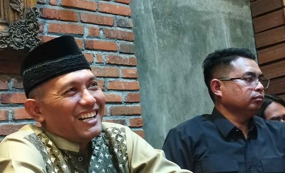 Ketua DPW PKS Jatim, Bagus Prasetia Lelana (kiri) dan Sekretaris DPW PKS Jatim, Muhammad Syadid. Foto: Diday Rosadi.