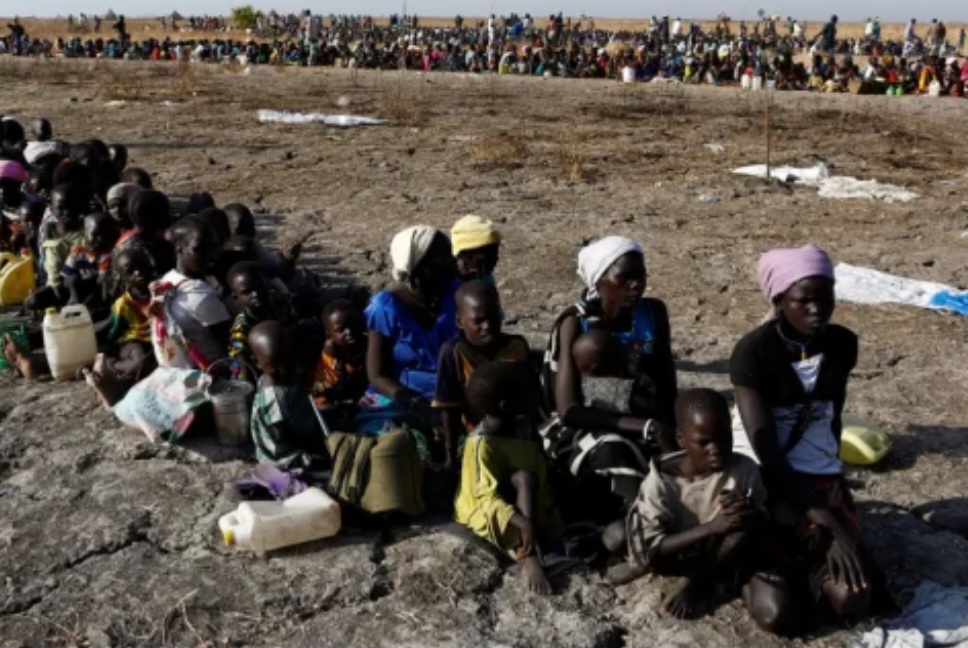 Sangat mengenaskan. Rakyat Sudan dilanda kelaparan. Foto: Reuter/Sindonews