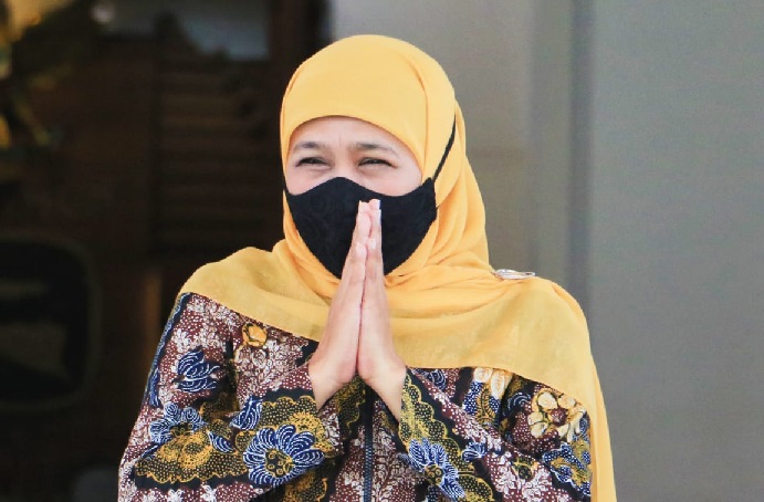 Gubernur Jawa Timur, Khofifah Indar Parawansa.