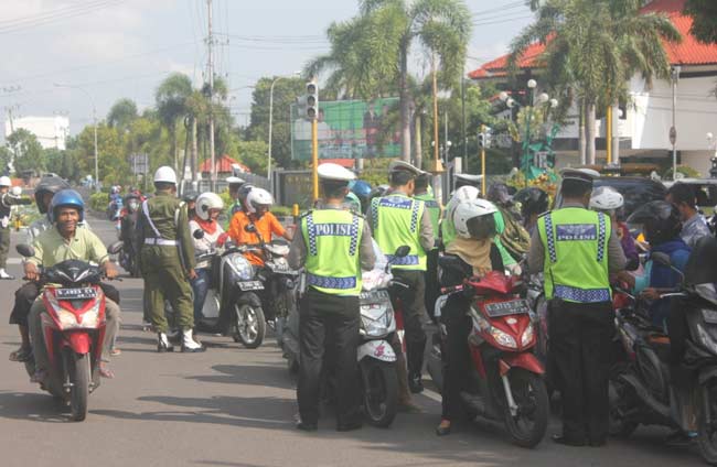 Hasil Operasi Patuh Semeru, Pelanggar Lalin di Tuban Didominasi Pelajar