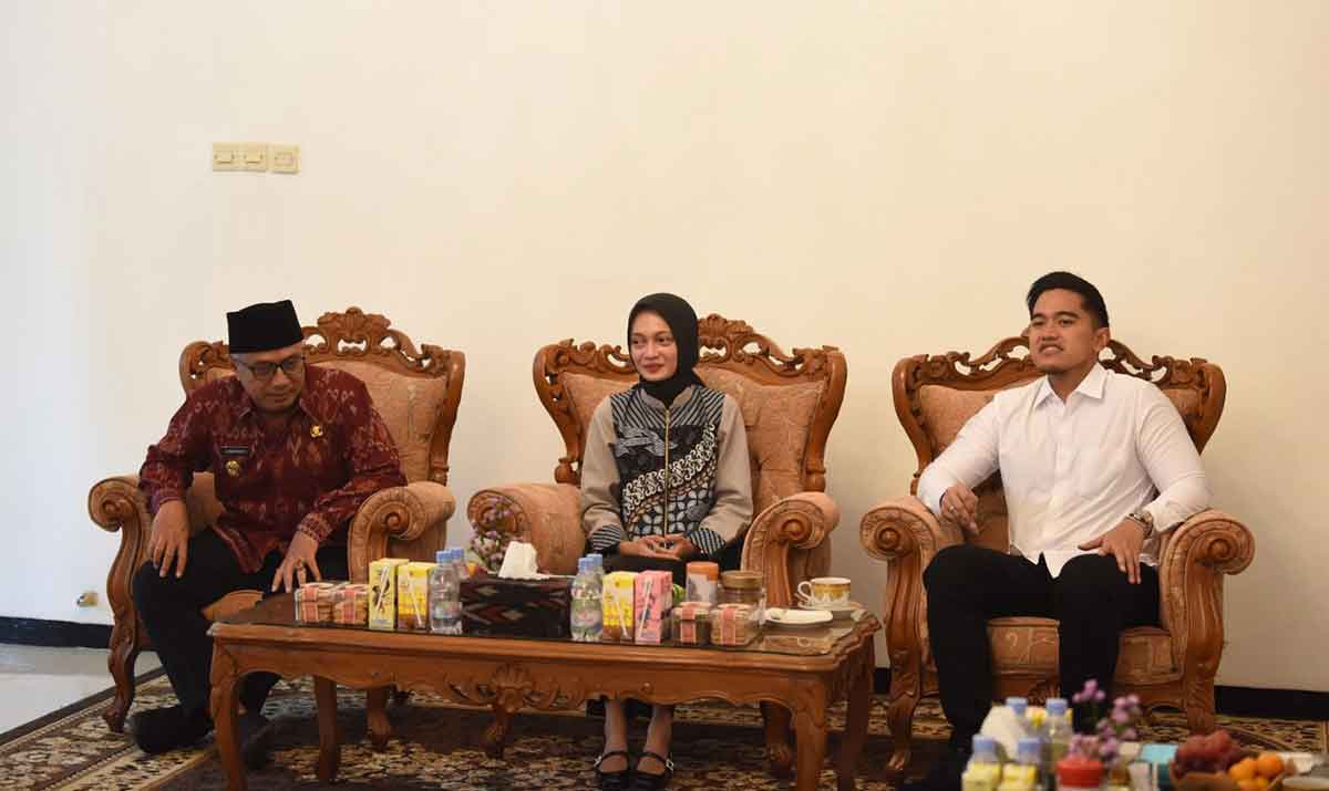 Bahas Potensi Daerah, Wali Kota Kediri Terima Kunjungan Kaesang