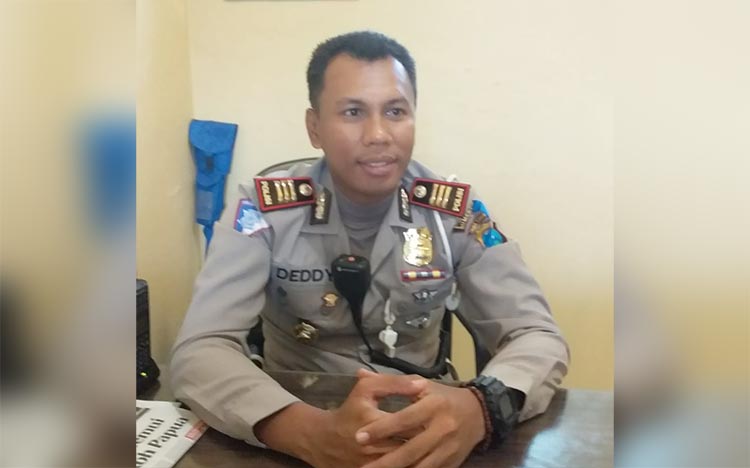 Kasatlantas Polres Sumenep, AKP Deddy Eka Aprianto.