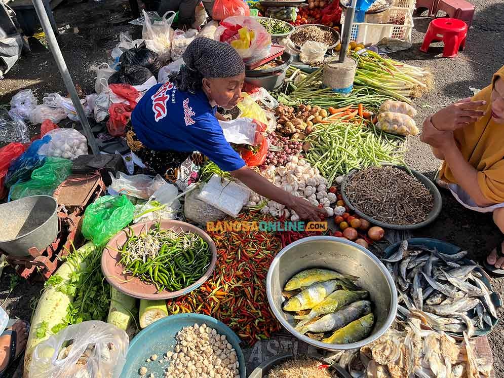 Simak fluktuasi harga sembako Jateng hari ini. Foto: Bangsaonline.